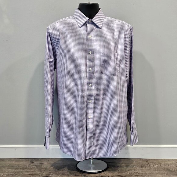 Brooks Brothers Men's Madison Supima Button Down - Size (16) - Great Condition - Picture 1 of 7